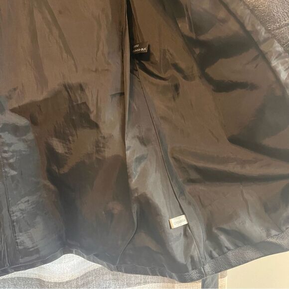 New‎ York & Company Black Leather Jacket Size Medium - Picture 9 of 10